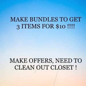 SALE SALE, BUNDLE UP !